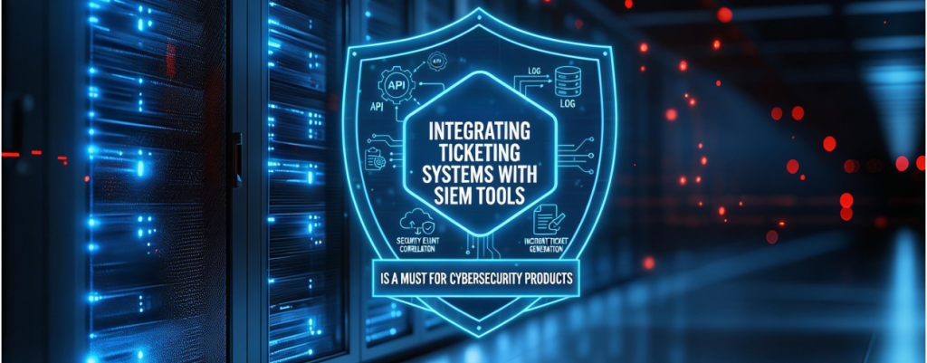 Why Integrating Ticketing Systems with SIEM Tools Is a Must for Cybersecurity Products?